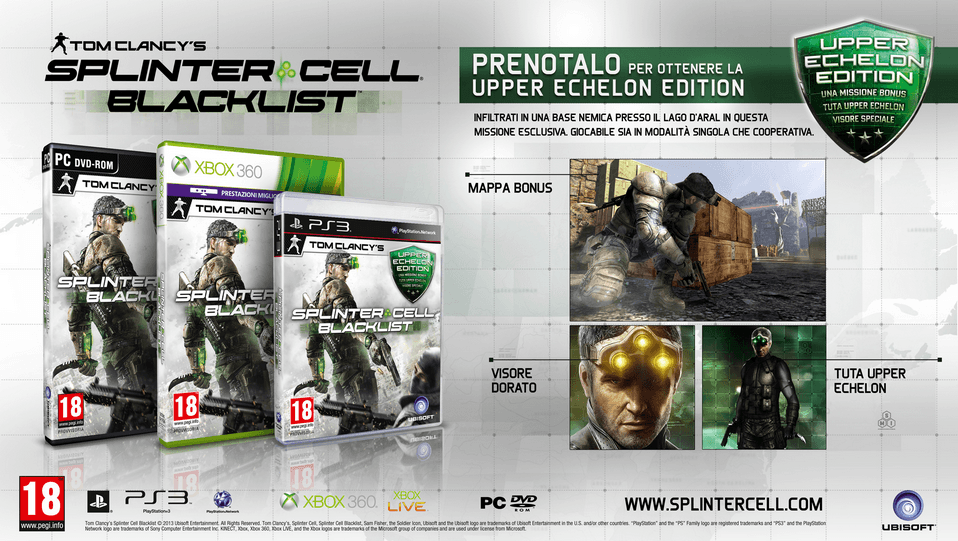 Pre-order Splinter Cell Blacklist