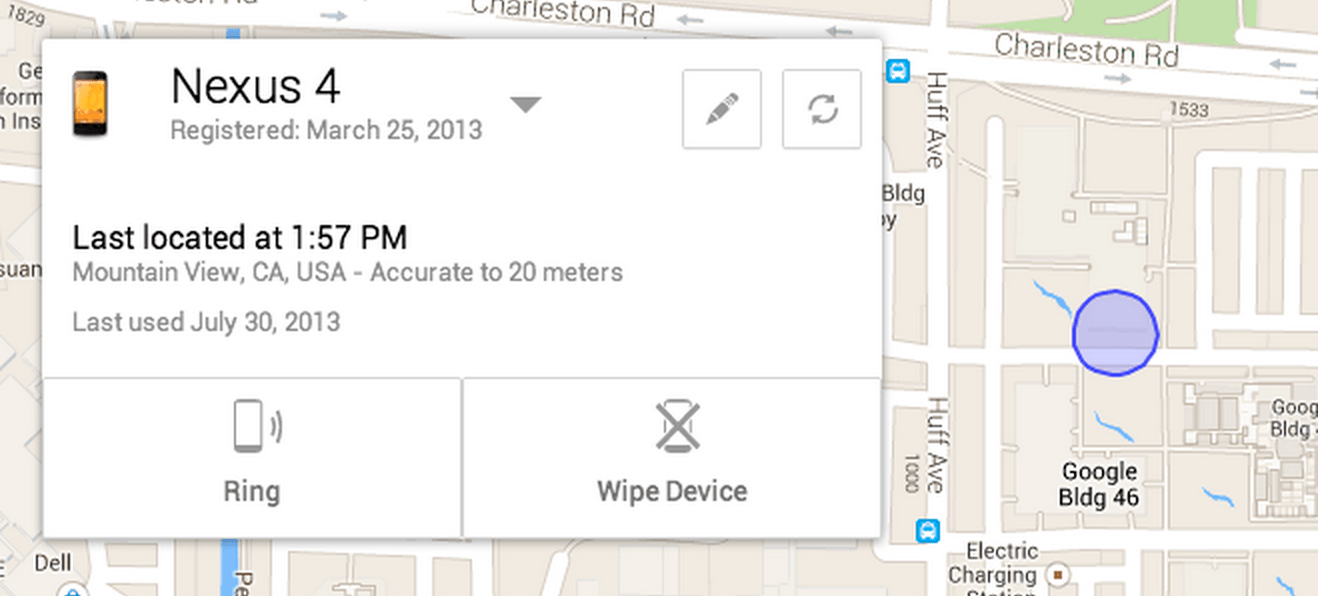 Android Device Manager: ritrovamento del proprio dispositivo su Google Maps